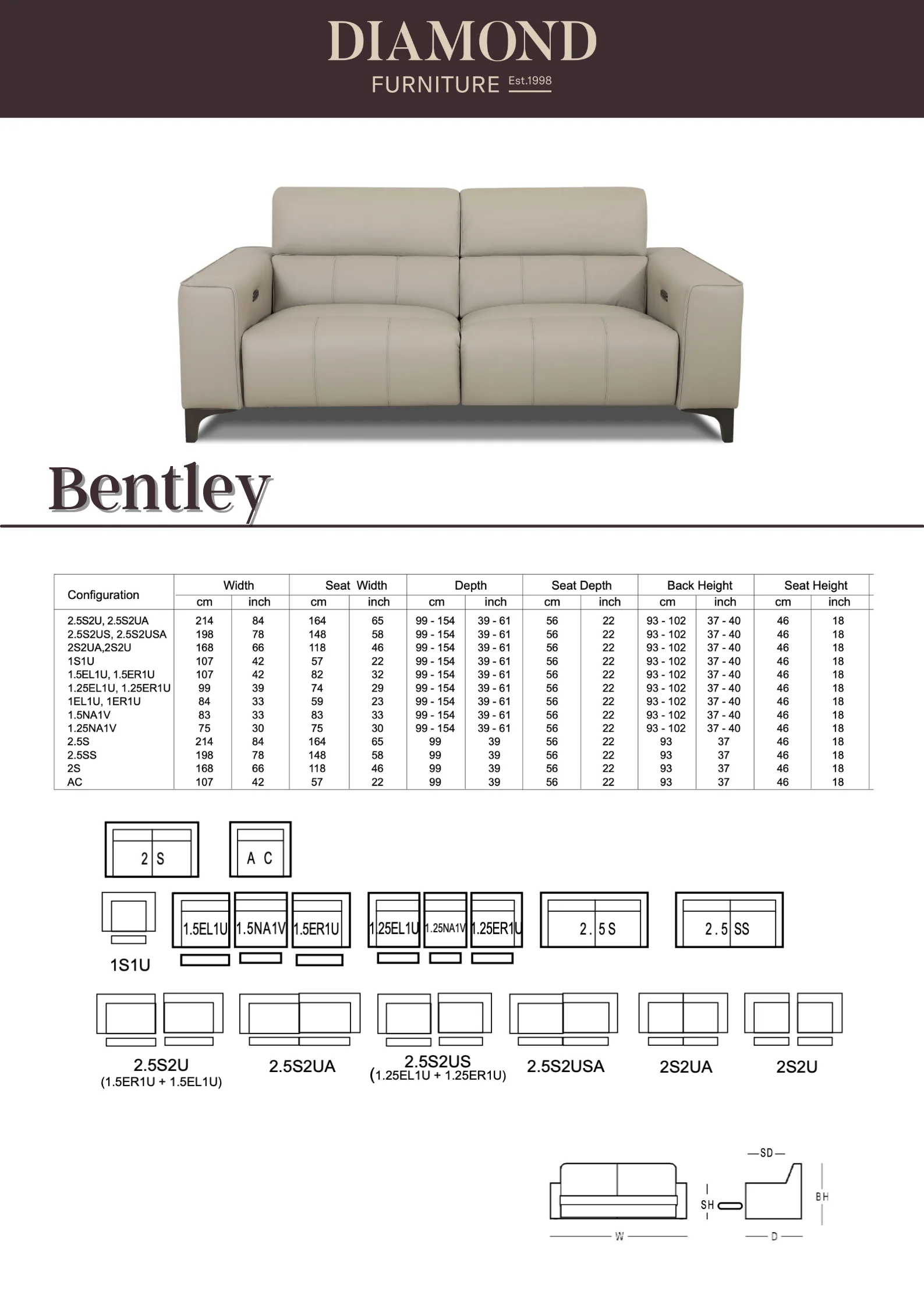Bentley Sofa - Image 3